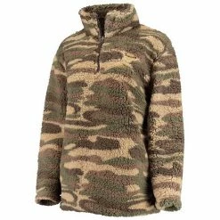 Women's G-III Sports By Carl Banks Camo St. Louis Blues Sherpa Quarter-Zip Jacket -G-III Sales Store unnamed file 1008