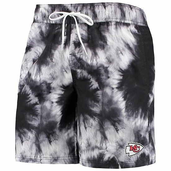 Men's G-III Sports by Carl Banks Black Kansas City Chiefs Splash Volley Swim Shorts Men's G-III Sports By Carl Banks Black Kansas City Chiefs Splash Volley Swim Shorts -G-III Sales Store unnamed file 1038