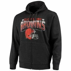 Men's G-III Sports By Carl Banks Charcoal Cleveland Browns Perfect Season Full-Zip Hoodie 2 Men's G-III Sports By Carl Banks Charcoal Cleveland Browns Perfect Season Full-Zip Hoodie -G-III Sales Store unnamed file 1064