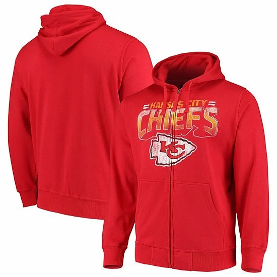 Men's G-III Sports by Carl Banks Red Kansas City Chiefs Perfect Season Full-Zip Hoodie Men's G-III Sports By Carl Banks Red Kansas City Chiefs Perfect Season Full-Zip Hoodie -G-III Sales Store unnamed file 107