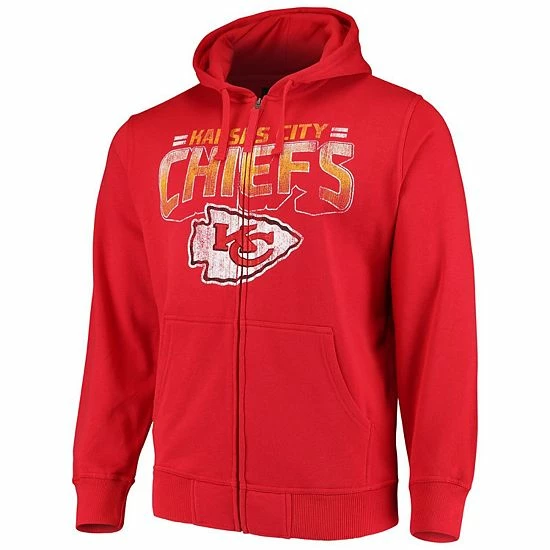 Men's G-III Sports by Carl Banks Red Kansas City Chiefs Perfect Season Full-Zip Hoodie Men's G-III Sports By Carl Banks Red Kansas City Chiefs Perfect Season Full-Zip Hoodie -G-III Sales Store unnamed file 108