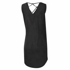 Women's G-III 4Her By Carl Banks Black Chicago White Sox Game Time Slub Beach V-Neck Cover-Up Dress -G-III Sales Store unnamed file 1082