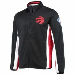 Men's G-III Sports By Carl Banks Black Toronto Raptors 75th Anniversary Power Forward Space-Dye Full-Zip Track Jacket 2 Men's G-III Sports By Carl Banks Black Toronto Raptors 75th Anniversary Power Forward Space-Dye Full-Zip Track Jacket -G-III Sales Store unnamed file 1085