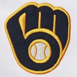 Women's G-III 4Her By Carl Banks White Milwaukee Brewers Pre-Game Full-Zip Track Jacket 3 Women's G-III 4Her By Carl Banks White Milwaukee Brewers Pre-Game Full-Zip Track Jacket -G-III Sales Store unnamed file 1111