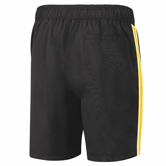 Men's G-III Sports By Carl Banks Black Boston Bruins Sand Beach Swim Shorts - Image 4