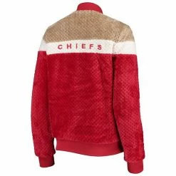 Women's G-III 4Her By Carl Banks Red/Cream Kansas City Chiefs Riot Squad Sherpa Full-Snap Jacket 3 Women's G-III 4Her By Carl Banks Red/Cream Kansas City Chiefs Riot Squad Sherpa Full-Snap Jacket -G-III Sales Store unnamed file 114