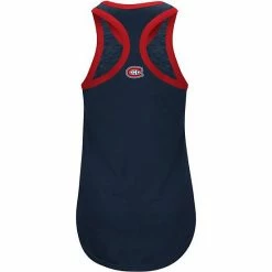 Women's G-III Sports By Carl Banks Navy Montreal Canadiens Showdown Slub Racerback Tank Top -G-III Sales Store unnamed file 1163