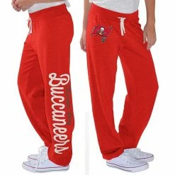 Women's G-III 4Her By Carl Banks Red Tampa Bay Buccaneers Scrimmage Fleece Pants