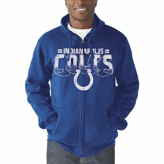 Men's G-III Sports by Carl Banks Royal Indianapolis Colts Perfect Season Full-Zip Hoodie Men's G-III Sports By Carl Banks Royal Indianapolis Colts Perfect Season Full-Zip Hoodie -G-III Sales Store unnamed file 1205