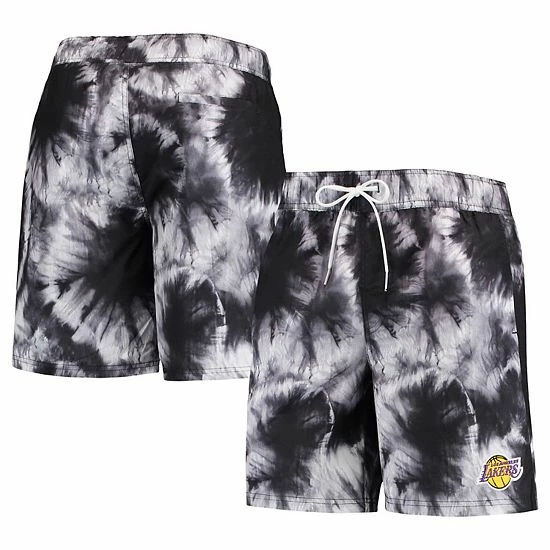 Men's G-III Sports by Carl Banks Black Los Angeles Lakers Splash Volley Swim Shorts Men's G-III Sports By Carl Banks Black Los Angeles Lakers Splash Volley Swim Shorts -G-III Sales Store unnamed file 1274