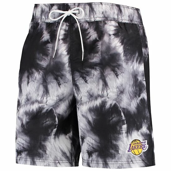 Men's G-III Sports by Carl Banks Black Los Angeles Lakers Splash Volley Swim Shorts Men's G-III Sports By Carl Banks Black Los Angeles Lakers Splash Volley Swim Shorts -G-III Sales Store unnamed file 1275