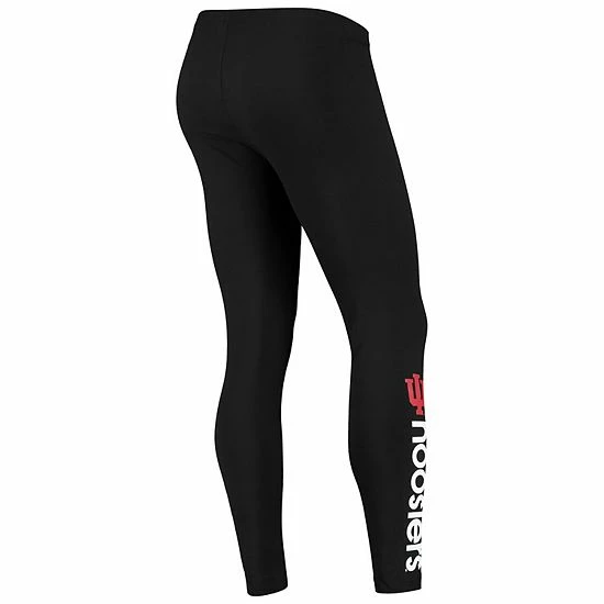 Women's G-III 4Her by Carl Banks Black Indiana Hoosiers Post Season Leggings Women's G-III 4Her By Carl Banks Black Indiana Hoosiers Post Season Leggings -G-III Sales Store unnamed file 1283