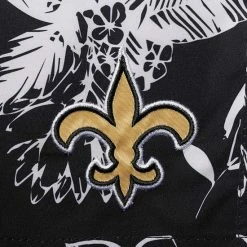 Men's G-III Sports By Carl Banks Black New Orleans Saints Island Volley Swim Shorts -G-III Sales Store unnamed file 1300