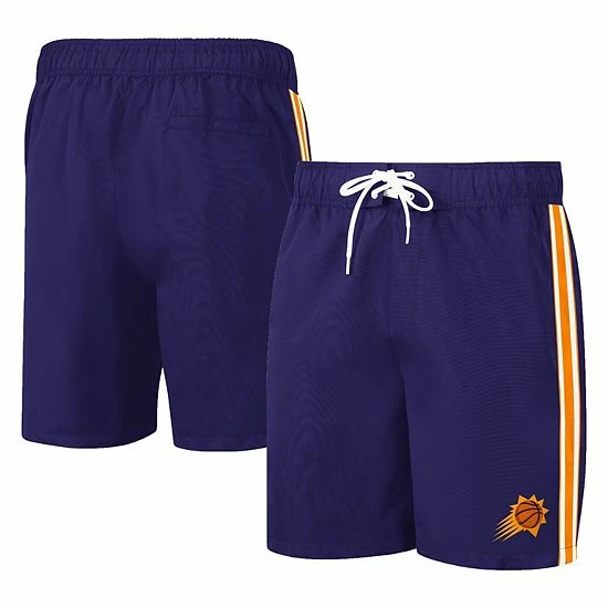 Men's G-III Sports by Carl Banks Purple Phoenix Suns Sand Beach Volley Swim Shorts Men's G-III Sports By Carl Banks Purple Phoenix Suns Sand Beach Volley Swim Shorts -G-III Sales Store unnamed file 1324