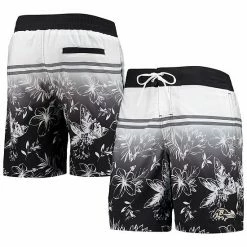 Men's G-III Sports By Carl Banks Black Baltimore Ravens Island Volley Swim Shorts