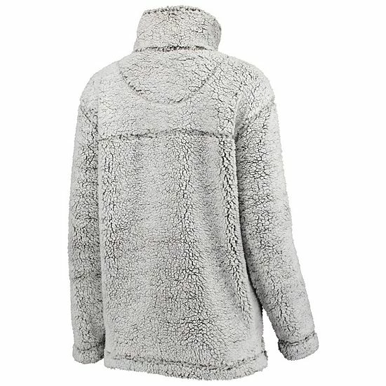 Women's G-III 4Her by Carl Banks Gray Tampa Bay Lightning Sherpa Quarter-Zip Pullover Jacket Women's G-III 4Her By Carl Banks Gray Tampa Bay Lightning Sherpa Quarter-Zip Pullover Jacket -G-III Sales Store unnamed file 1347