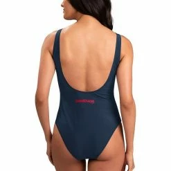 Women's G-III 4Her By Carl Banks Navy Cleveland Guardians Making Waves One-Piece Swimsuit 2 Women's G-III 4Her By Carl Banks Navy Cleveland Guardians Making Waves One-Piece Swimsuit -G-III Sales Store unnamed file 1355