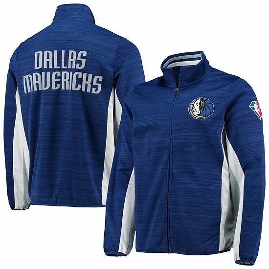 Men's G-III Sports by Carl Banks Blue Dallas Mavericks 75th Anniversary Power Forward Space-Dye Full-Zip Track Jacket Men's G-III Sports By Carl Banks Blue Dallas Mavericks 75th Anniversary Power Forward Space-Dye Full-Zip Track Jacket -G-III Sales Store unnamed file 1356