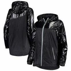 Women's G-III 4Her By Carl Banks Black Las Vegas Raiders Double-Coverage Full-Zip Hoodie Jacket