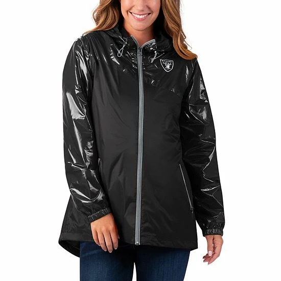 Women's G-III 4Her by Carl Banks Black Las Vegas Raiders Double-Coverage Full-Zip Hoodie Jacket Women's G-III 4Her By Carl Banks Black Las Vegas Raiders Double-Coverage Full-Zip Hoodie Jacket -G-III Sales Store unnamed file 1363