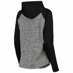 Women's G-III 4Her By Carl Banks Heathered Gray/Black Minnesota Vikings Championship Team Ring Pullover Hoodie -G-III Sales Store unnamed file 1383