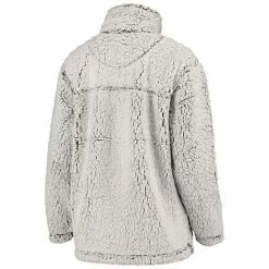 Women's G-III 4Her By Carl Banks Gray Boston Bruins Sherpa Quarter-Zip Pullover Jacket 3 Women's G-III 4Her By Carl Banks Gray Boston Bruins Sherpa Quarter-Zip Pullover Jacket -G-III Sales Store unnamed file 1387