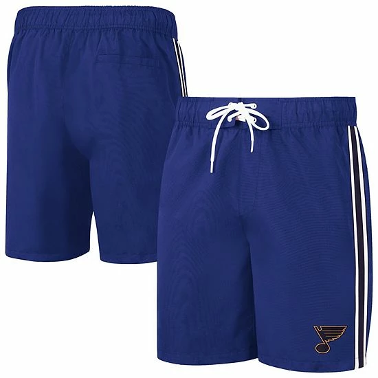 Men's G-III Sports By Carl Banks Blue St. Louis Blues Sand Beach Swim Shorts 2 Men's G-III Sports By Carl Banks Blue St. Louis Blues Sand Beach Swim Shorts - Image 2