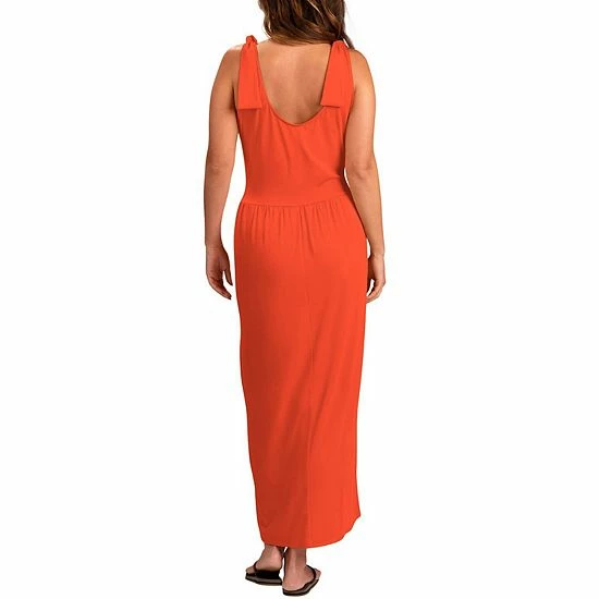 Women's G-III 4Her by Carl Banks Orange Clemson Tigers Game Over Scoop Neck Maxi Dress Women's G-III 4Her By Carl Banks Orange Clemson Tigers Game Over Scoop Neck Maxi Dress -G-III Sales Store unnamed file 1460