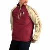 Men's G-III Sports By Carl Banks Garnet Florida State Seminoles Point Guard Raglan Half-Zip Jacket