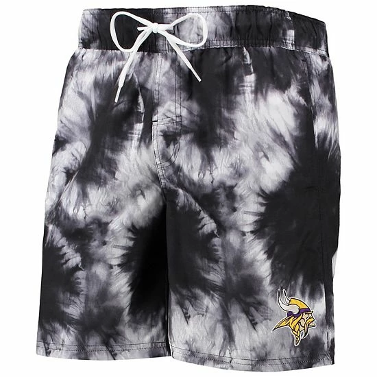 Men's G-III Sports by Carl Banks Black Minnesota Vikings Splash Volley Swim Shorts Men's G-III Sports By Carl Banks Black Minnesota Vikings Splash Volley Swim Shorts -G-III Sales Store unnamed file 1521