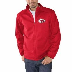 Men's G-III Sports By Carl Banks Red Kansas City Chiefs QR Audible Full-Zip Fleece Jacket 3 Men's G-III Sports By Carl Banks Red Kansas City Chiefs QR Audible Full-Zip Fleece Jacket -G-III Sales Store unnamed file 1540