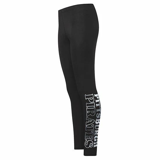 Women's G-III 4Her by Carl Banks Black Pittsburgh Pirates Stadium Leggings Women's G-III 4Her By Carl Banks Black Pittsburgh Pirates Stadium Leggings -G-III Sales Store unnamed file 1543