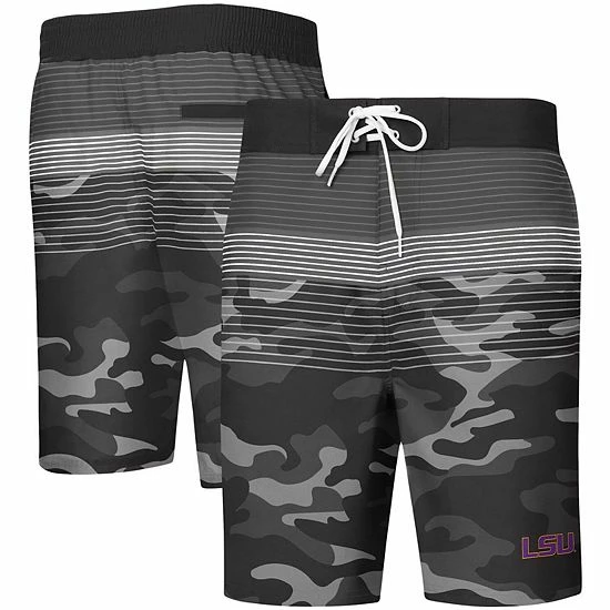 Men's G-III Sports by Carl Banks Black LSU Tigers Wave Camo Swim Trunks Men's G-III Sports By Carl Banks Black LSU Tigers Wave Camo Swim Trunks -G-III Sales Store unnamed file 1562