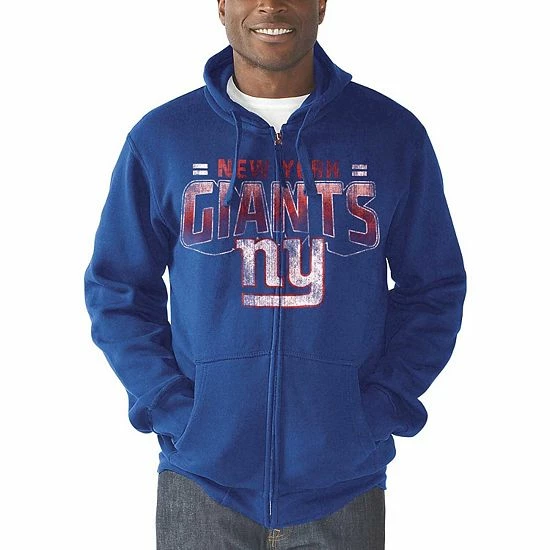Men's G-III Sports by Carl Banks Royal New York Giants Perfect Season Full-Zip Hoodie Men's G-III Sports By Carl Banks Royal New York Giants Perfect Season Full-Zip Hoodie -G-III Sales Store unnamed file 1570