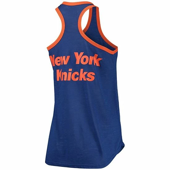 Women's G-III Sports by Carl Banks Blue New York Knicks Showdown Scoop-Neck Racerback Tank Top Women's G-III Sports By Carl Banks Blue New York Knicks Showdown Scoop-Neck Racerback Tank Top -G-III Sales Store unnamed file 1593
