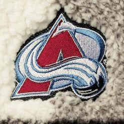 Women's G-III 4Her By Carl Banks Black/White Colorado Avalanche Plaid Sherpa Quarter-Zip Jacket -G-III Sales Store unnamed file 1625