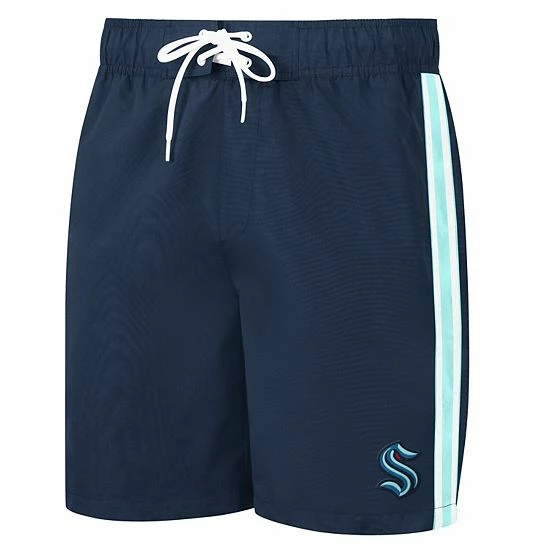 Men's G-III Sports by Carl Banks Deep Sea Blue Seattle Kraken Sand Beach Swim Shorts Men's G-III Sports By Carl Banks Deep Sea Blue Seattle Kraken Sand Beach Swim Shorts -G-III Sales Store unnamed file 1629