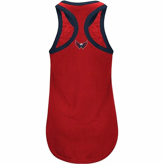 Women's G-III Sports by Carl Banks Red Washington Capitals Showdown Slub Racerback Tank Top Women's G-III Sports By Carl Banks Red Washington Capitals Showdown Slub Racerback Tank Top -G-III Sales Store unnamed file 1638