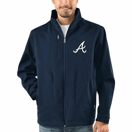 Men's G-III Sports by Carl Banks Navy Atlanta Braves Strong Side Full-Zip Jacket Men's G-III Sports By Carl Banks Navy Atlanta Braves Strong Side Full-Zip Jacket -G-III Sales Store unnamed file 1653