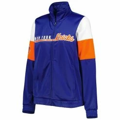 Women's G-III 4Her By Carl Banks Blue New York Knicks Change Up Full-Zip Track Jacket -G-III Sales Store unnamed file 1677