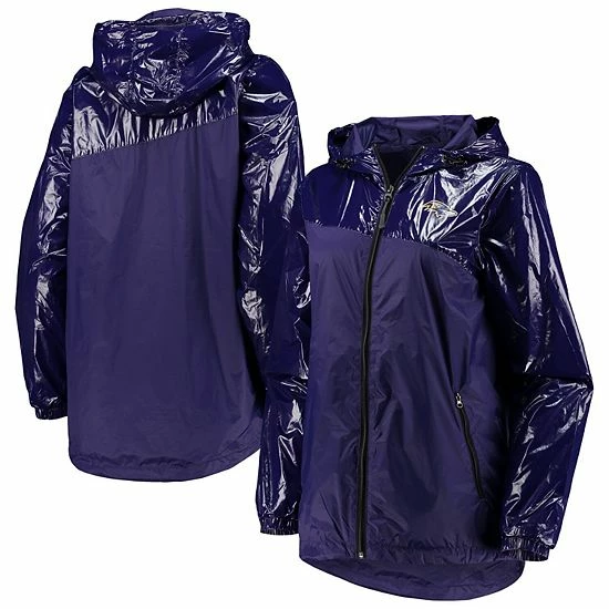 Women's G-III 4Her by Carl Banks Purple Baltimore Ravens Double-Coverage Full-Zip Hoodie Jacket Women's G-III 4Her By Carl Banks Purple Baltimore Ravens Double-Coverage Full-Zip Hoodie Jacket -G-III Sales Store unnamed file 1712