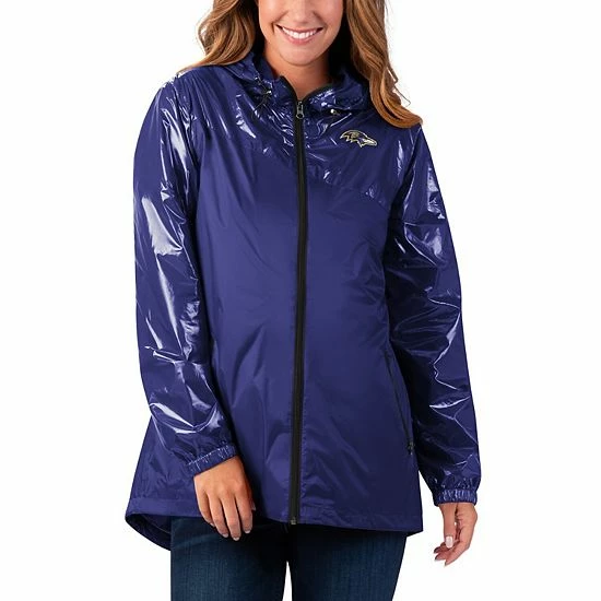 Women's G-III 4Her by Carl Banks Purple Baltimore Ravens Double-Coverage Full-Zip Hoodie Jacket Women's G-III 4Her By Carl Banks Purple Baltimore Ravens Double-Coverage Full-Zip Hoodie Jacket -G-III Sales Store unnamed file 1714