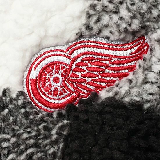 Women's G-III 4Her by Carl Banks Black/White Detroit Red Wings Plaid Sherpa Quarter-Zip Jacket Women's G-III 4Her By Carl Banks Black/White Detroit Red Wings Plaid Sherpa Quarter-Zip Jacket -G-III Sales Store unnamed file 1734