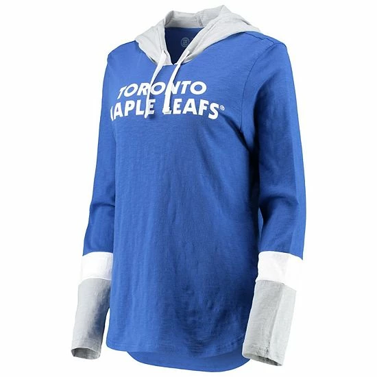 Women's G-III 4Her by Carl Banks Blue Toronto Maple Leafs Passing Play Hoodie Long Sleeve T-Shirt Women's G-III 4Her By Carl Banks Blue Toronto Maple Leafs Passing Play Hoodie Long Sleeve T-Shirt -G-III Sales Store unnamed file 1737