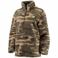 Women's G-III 4Her By Carl Banks Camo Chicago Cubs Sherpa Quarter-Zip Jacket 2 Women's G-III 4Her By Carl Banks Camo Chicago Cubs Sherpa Quarter-Zip Jacket -G-III Sales Store unnamed file 1750