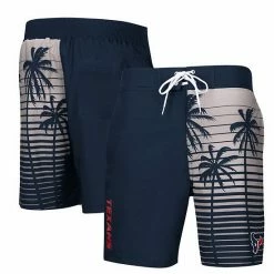 Men's G-III Sports By Carl Banks Navy Houston Texans Volley Swim Trunks