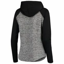 Women's G-III 4Her By Carl Banks Heathered Gray/Black Cincinnati Bengals Championship Ring Pullover Hoodie -G-III Sales Store unnamed file 1762