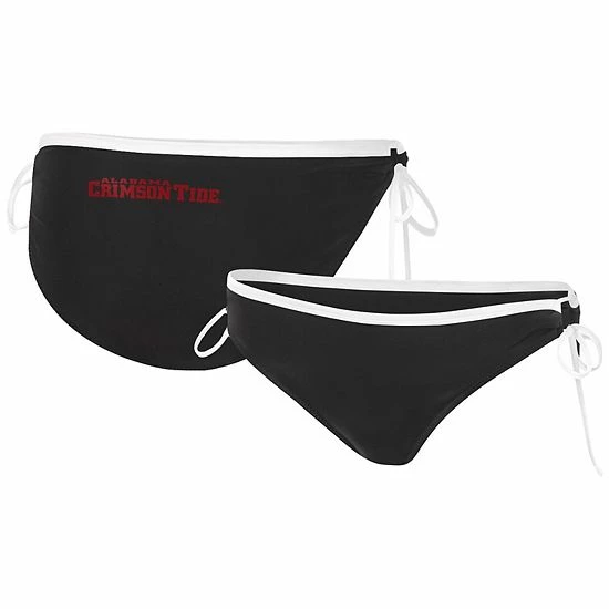 Women's G-III 4Her by Carl Banks Black Alabama Crimson Tide Perfect Match Bikini Bottom Women's G-III 4Her By Carl Banks Black Alabama Crimson Tide Perfect Match Bikini Bottom -G-III Sales Store unnamed file 1769