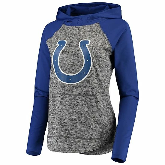 Women's G-III 4Her by Carl Banks Heathered Gray/Royal Indianapolis Colts Championship Ring Pullover Hoodie Women's G-III 4Her By Carl Banks Heathered Gray/Royal Indianapolis Colts Championship Ring Pullover Hoodie -G-III Sales Store unnamed file 1820