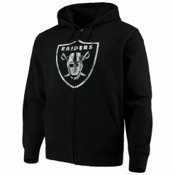 Men's G-III Sports By Carl Banks Black Oakland Raiders Primary Logo Full-Zip Hoodie 2 Men's G-III Sports By Carl Banks Black Oakland Raiders Primary Logo Full-Zip Hoodie -G-III Sales Store unnamed file 1825